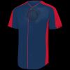 B3VP Youth Full-Button Baseball Jersey Thumbnail